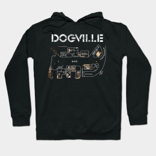 Dogville district map Hoodie